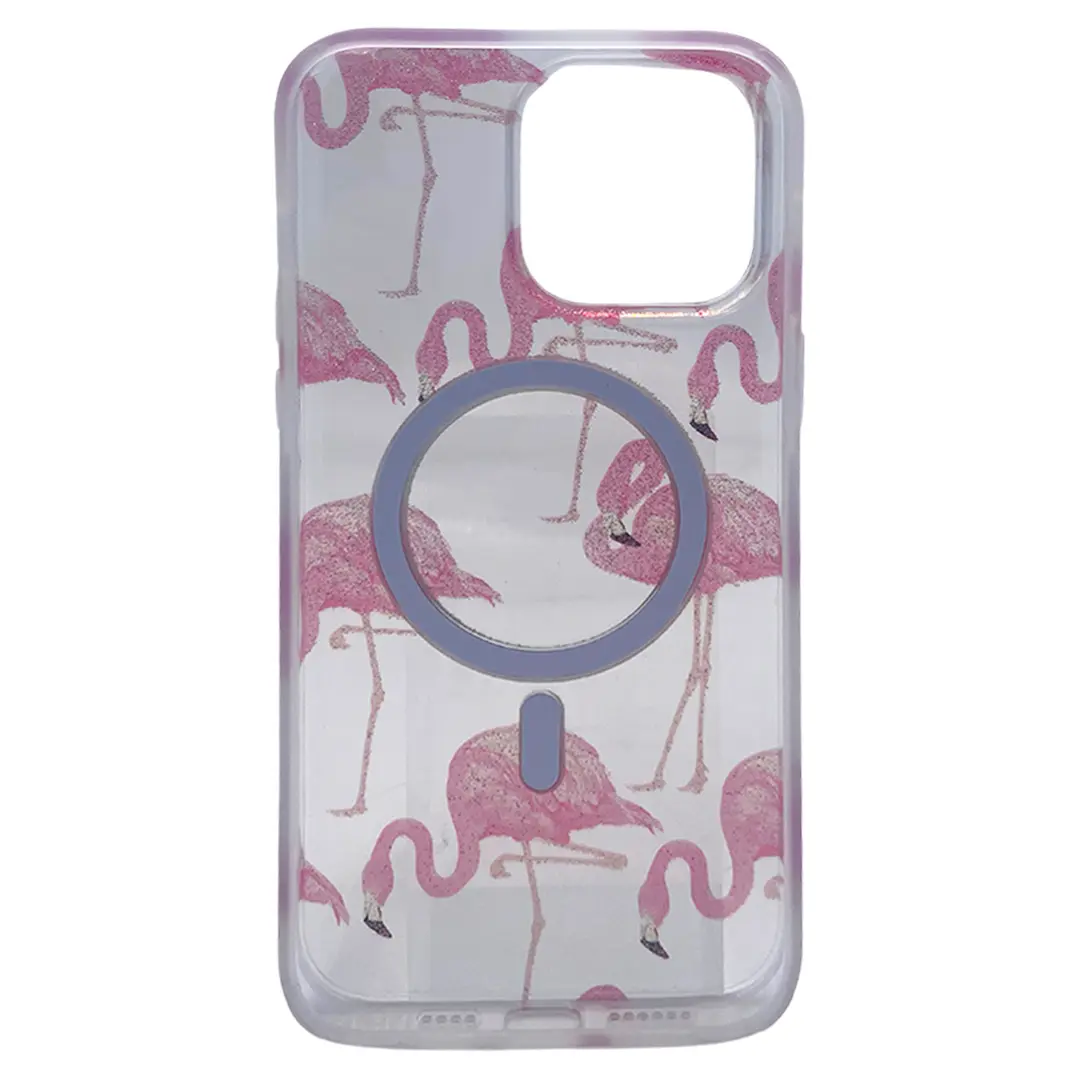 iPhone 16 Pro Designed Case MagSafe Flamingo